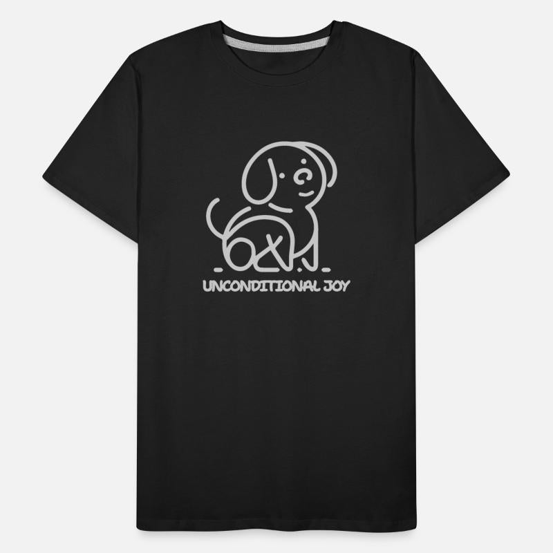 Unconditional Joy, cute Puppy- Dark