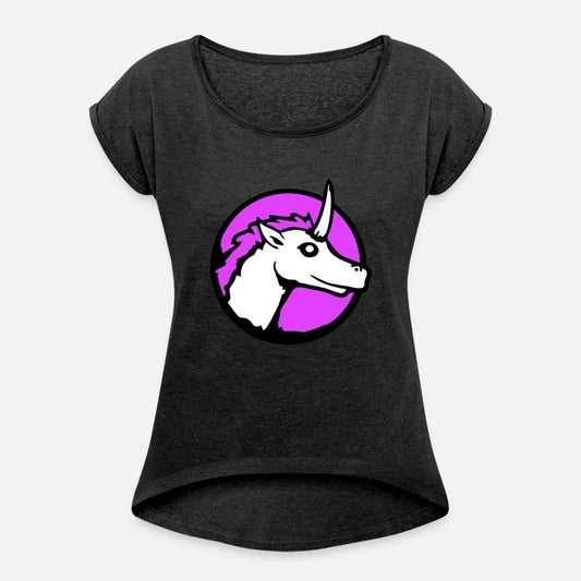 Unicorn Pink Cute Pretty Friendly Cartoon Horse