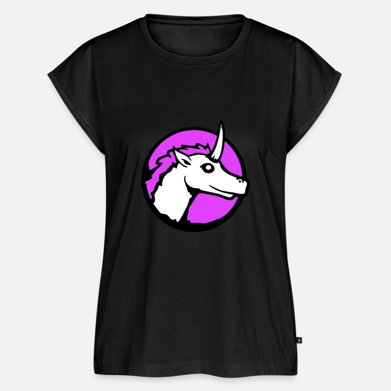 Unicorn Pink Cute Pretty Friendly Cartoon Horse