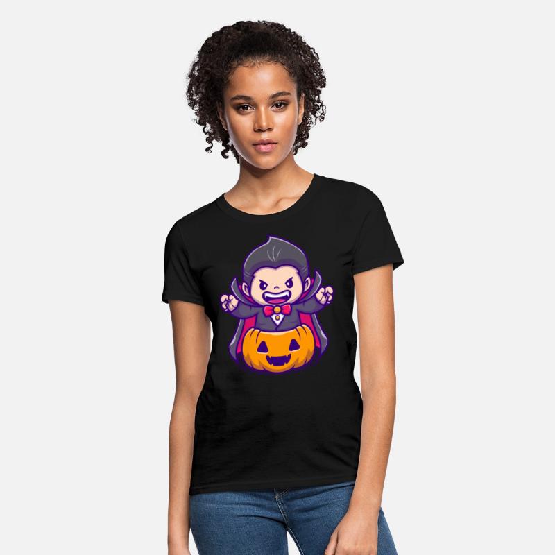 Vampire In A Creep Pumpkin - Halloween