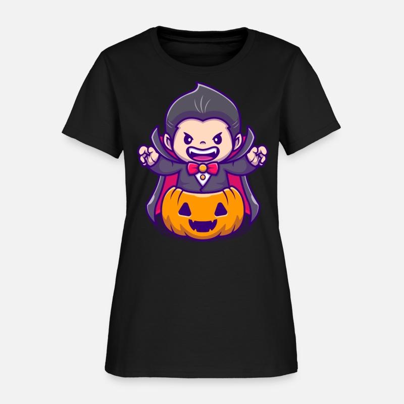 Vampire In A Creep Pumpkin - Halloween