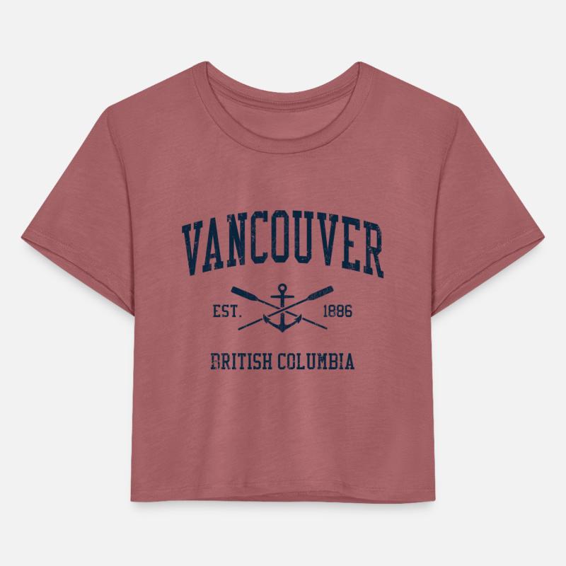 Vancouver BC Vintage Navy Crossed Oars & Boat Anch