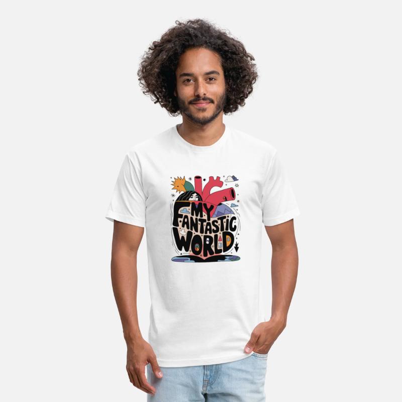 Vibrant My Fantastic World Graphic Tee