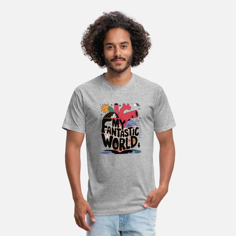 Vibrant My Fantastic World Graphic Tee