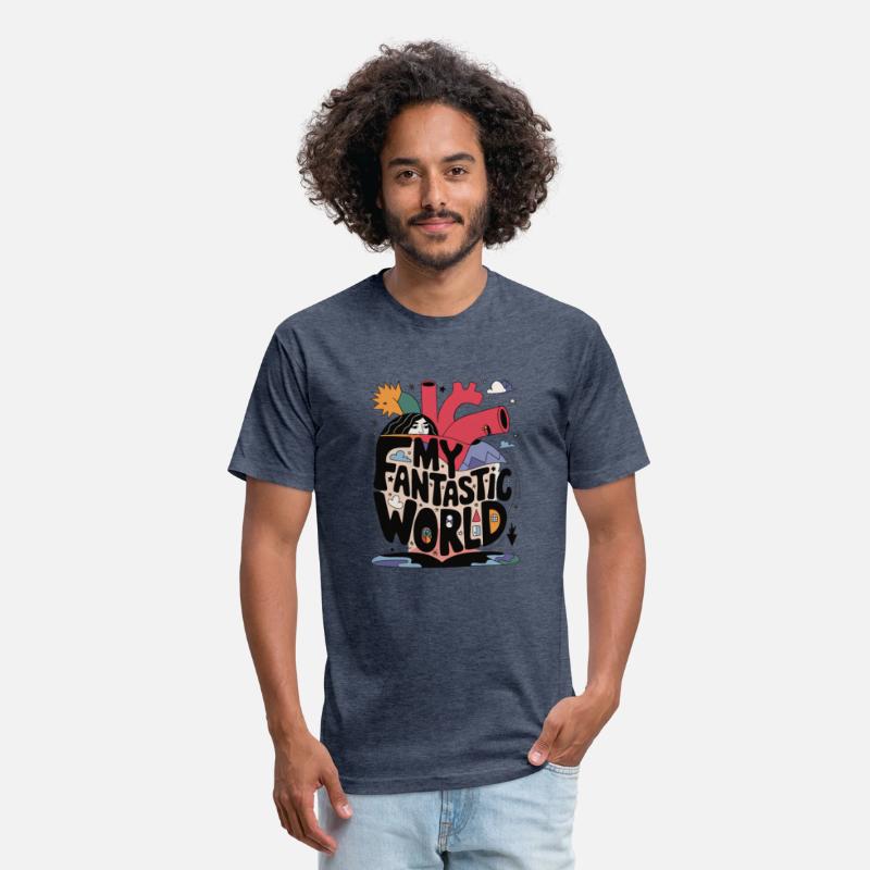 Vibrant My Fantastic World Graphic Tee