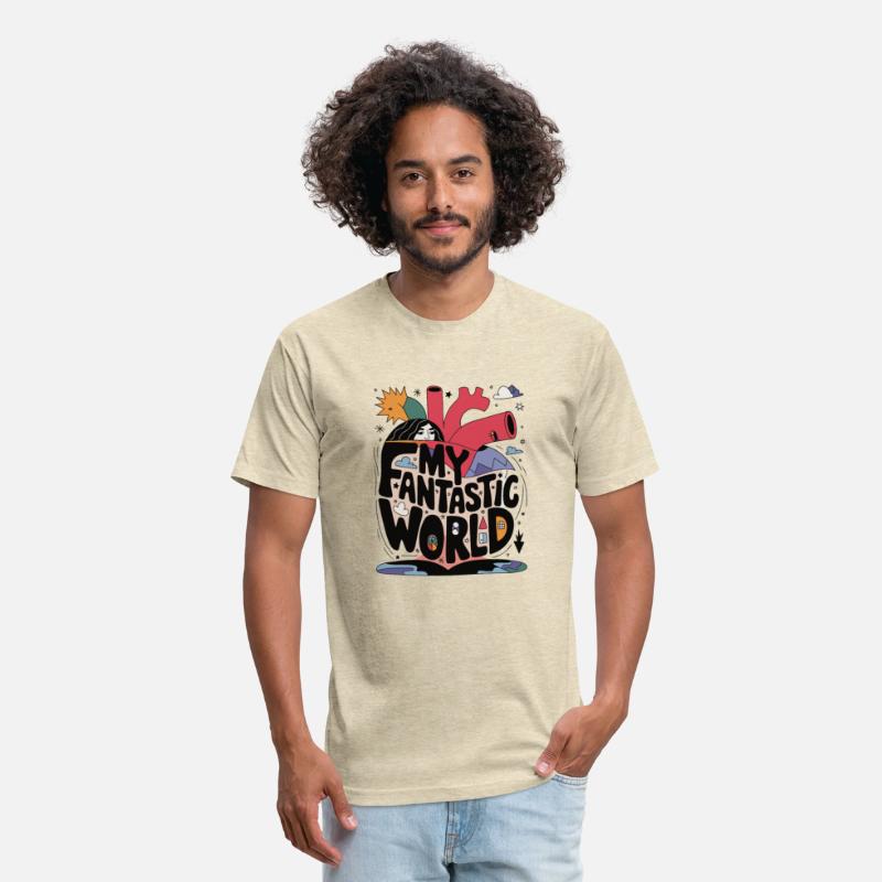 Vibrant My Fantastic World Graphic Tee