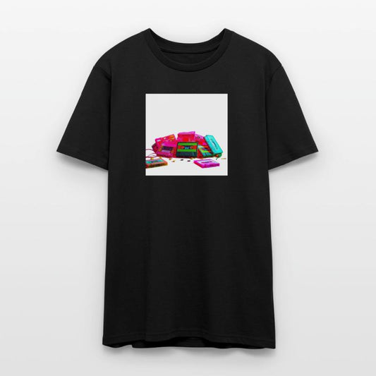 Vibrant Retro Cassette Tape Pattern