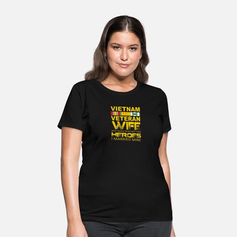 Vietnam Veteran Wife T shirt Gift For Veterans Day