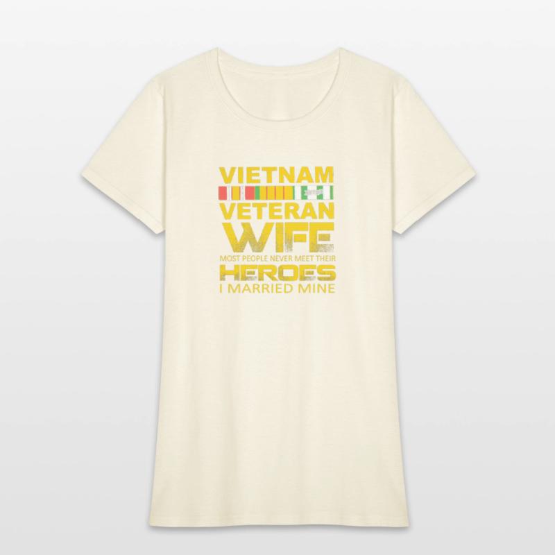 Vietnam Veteran Wife T shirt Gift For Veterans Day