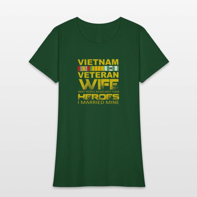 Vietnam Veteran Wife T shirt Gift For Veterans Day