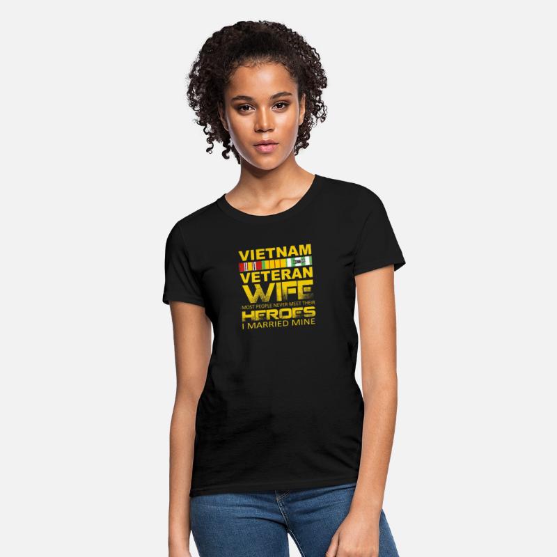 Vietnam Veteran Wife T shirt Gift For Veterans Day