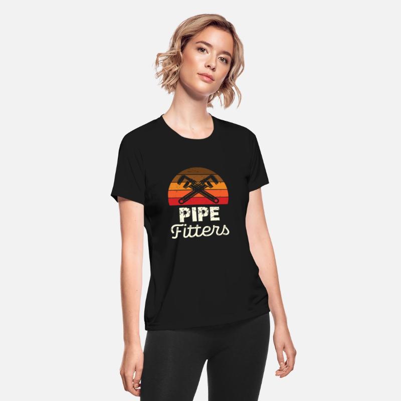 Vintage Pipe Fitters Wrench Sunset Graphic Tee