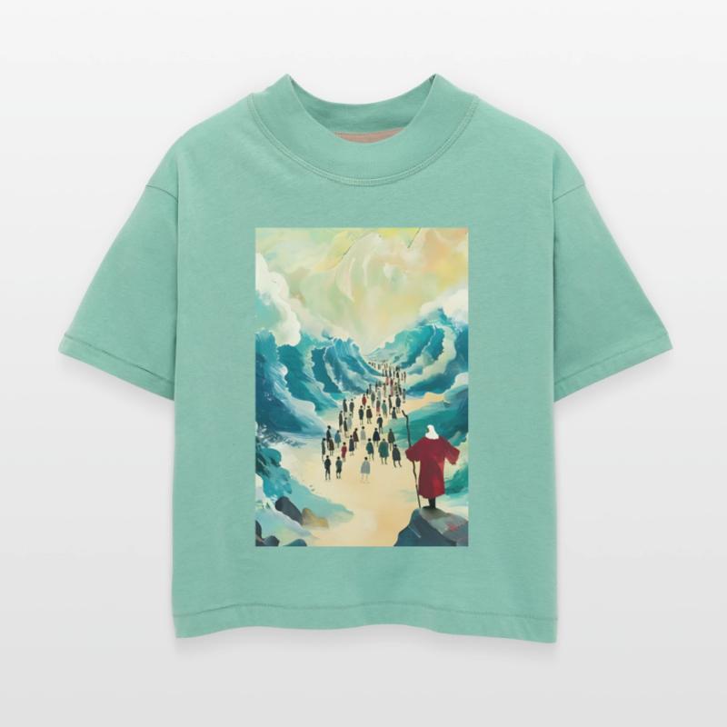 W6 Moses Moses Parting The Red Sea 3 pieces, Digit