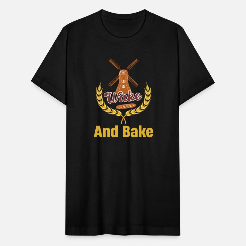 Wake And Bake Funny Baker Cookie Sweets Bread