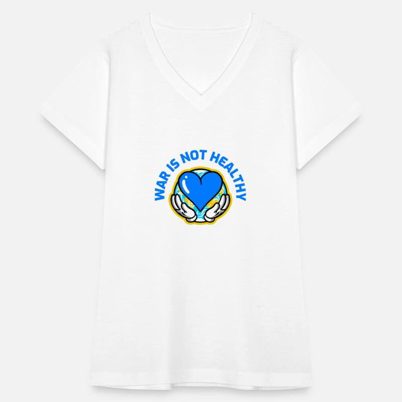 War Is Not Healthy Ukrainian Flag Color No War