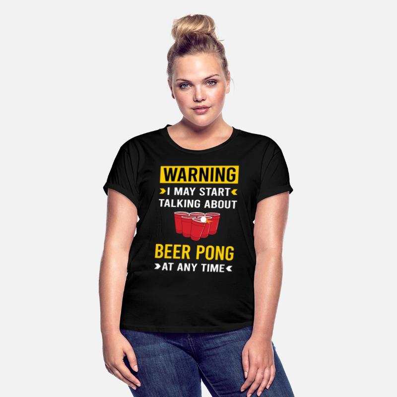 Warning Beer Pong