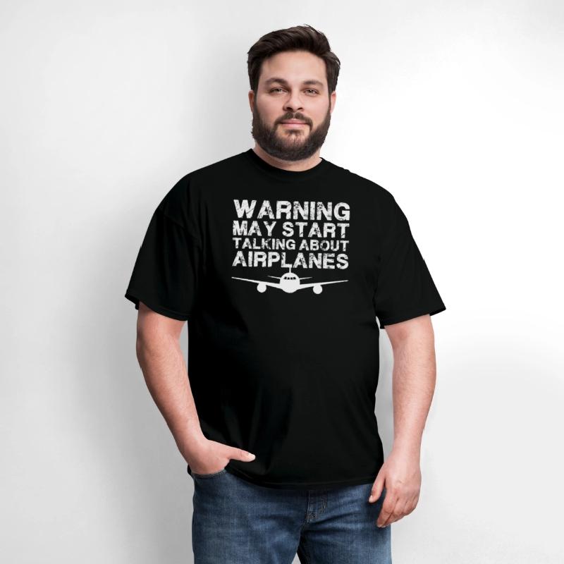 Warning I May Start Talking About Airplanes Shirt
