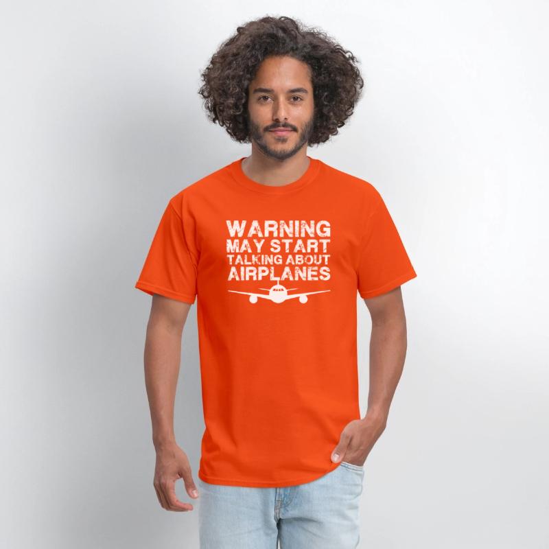 Warning I May Start Talking About Airplanes Shirt