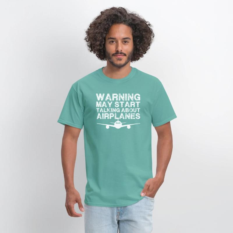 Warning I May Start Talking About Airplanes Shirt
