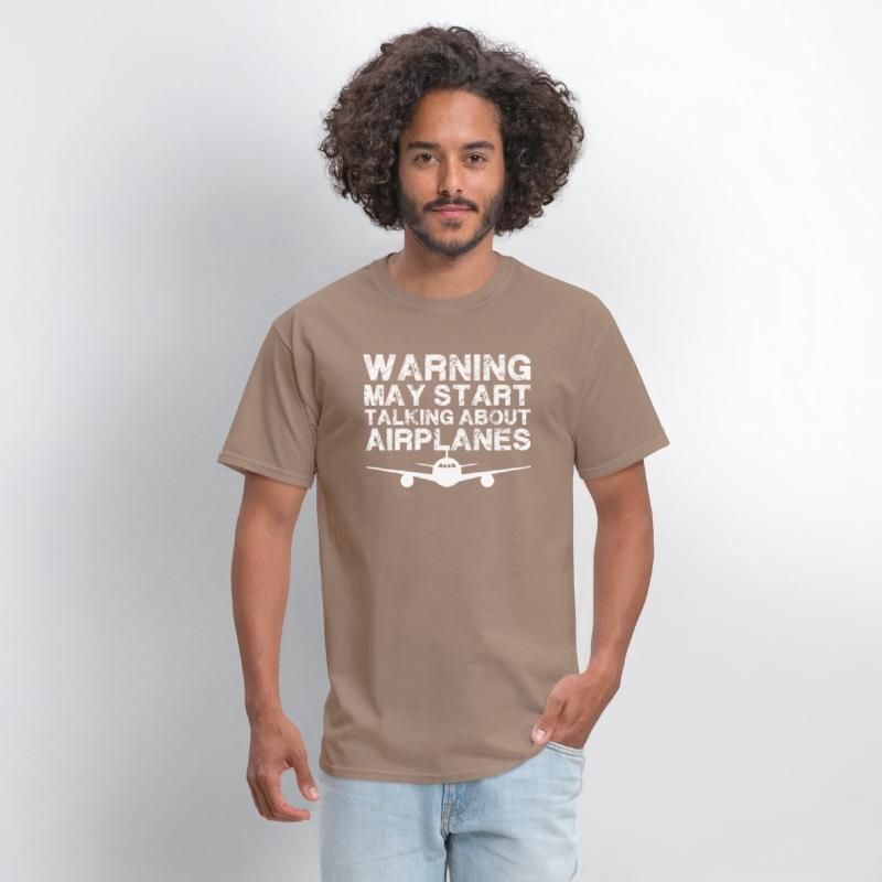 Warning I May Start Talking About Airplanes Shirt