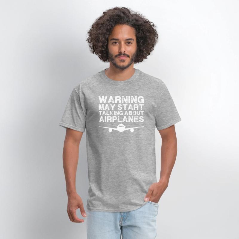 Warning I May Start Talking About Airplanes Shirt