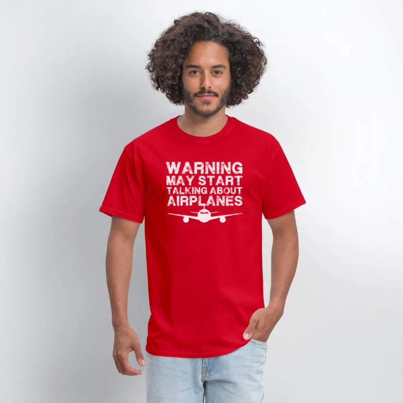 Warning I May Start Talking About Airplanes Shirt
