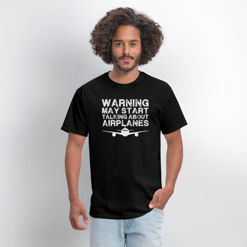 Warning I May Start Talking About Airplanes Shirt