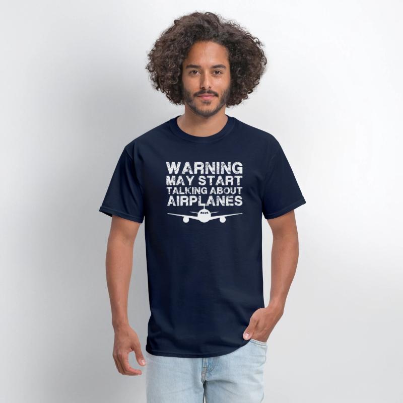 Warning I May Start Talking About Airplanes Shirt