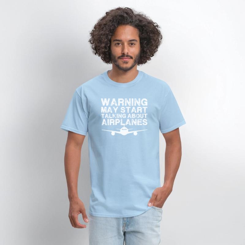 Warning I May Start Talking About Airplanes Shirt
