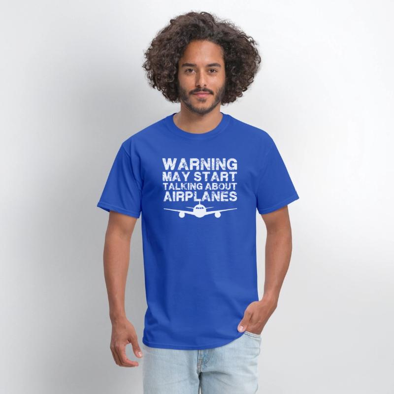 Warning I May Start Talking About Airplanes Shirt