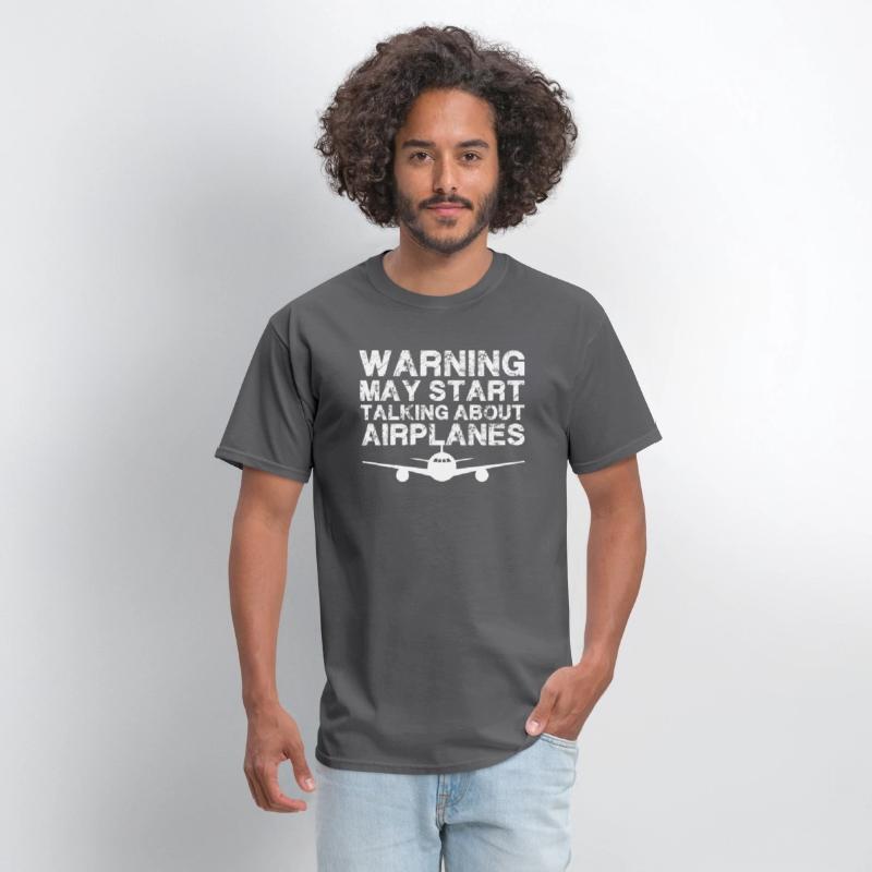 Warning I May Start Talking About Airplanes Shirt