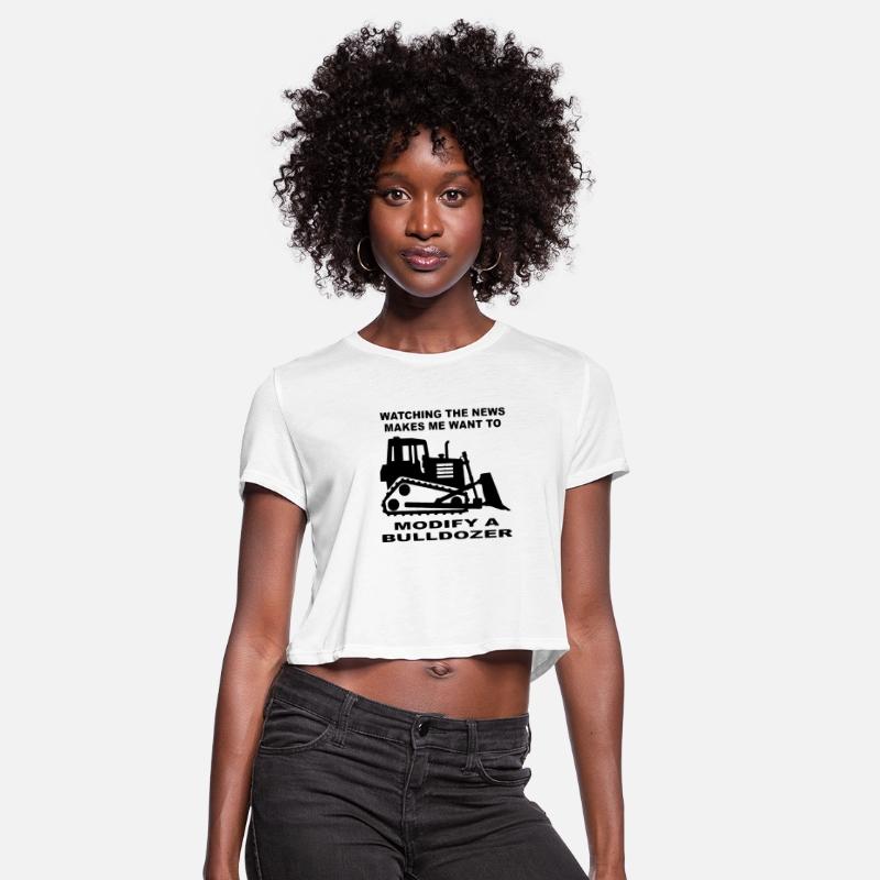 Watching News Makes Me Want To Modify A Bulldozer