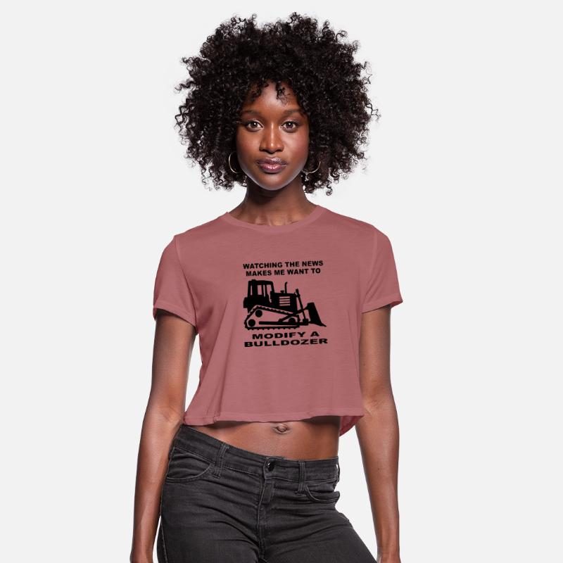 Watching News Makes Me Want To Modify A Bulldozer