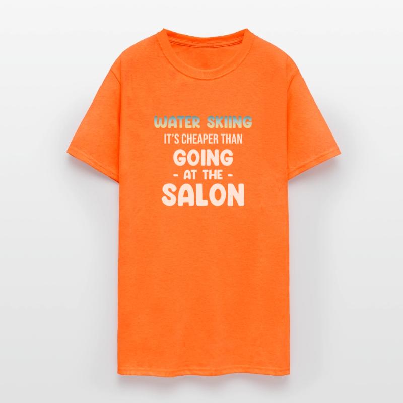 Water Skiing It's Cheaper That Going At The Salon