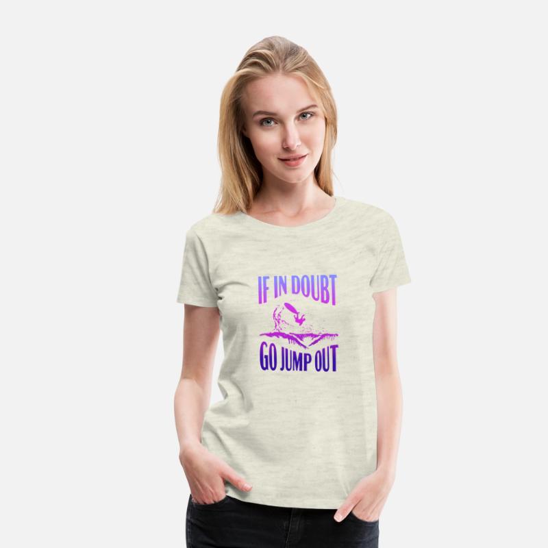 Wave Jump Surf Tee Design Shirt