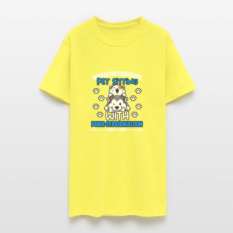 Weekend Forecast Funny Animal Pet Sitting