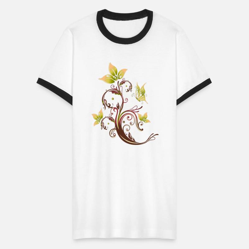 Whimsical Blossom Butterfly Elegant Nature