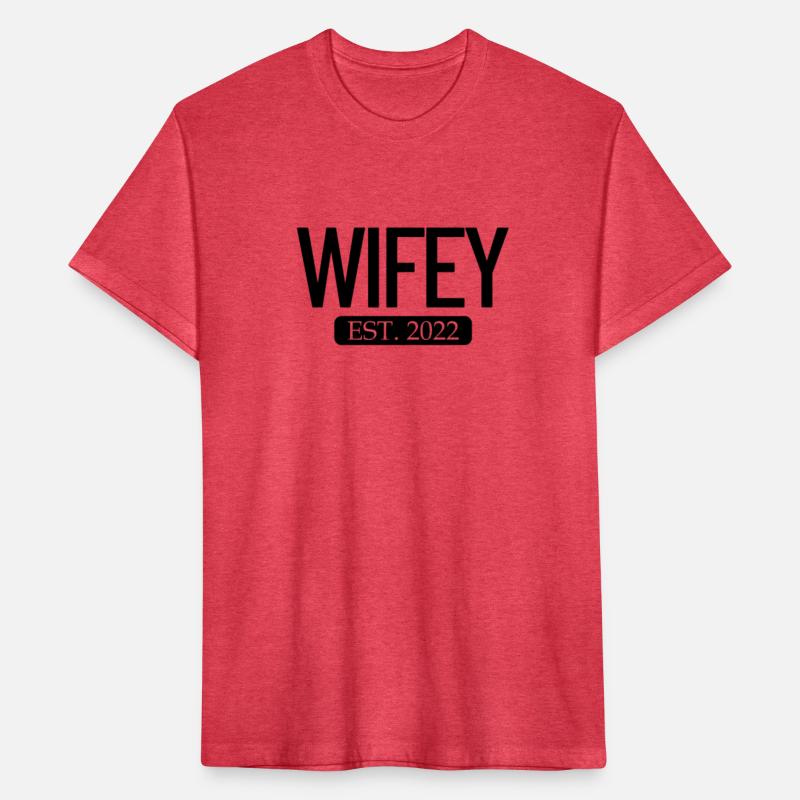 Wifey Est. 2022 Matching Couple Newlywed Marriedma