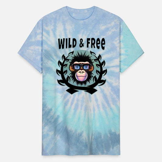 Wild Free Monkey in Sunglasses