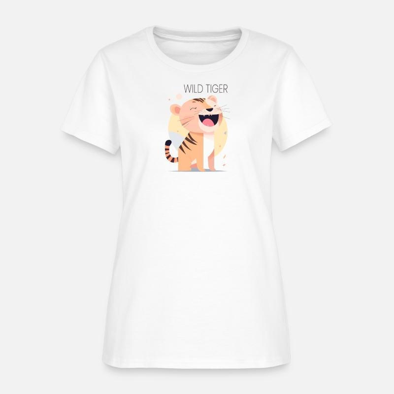 Wild Tiger roar Bauhaus Style