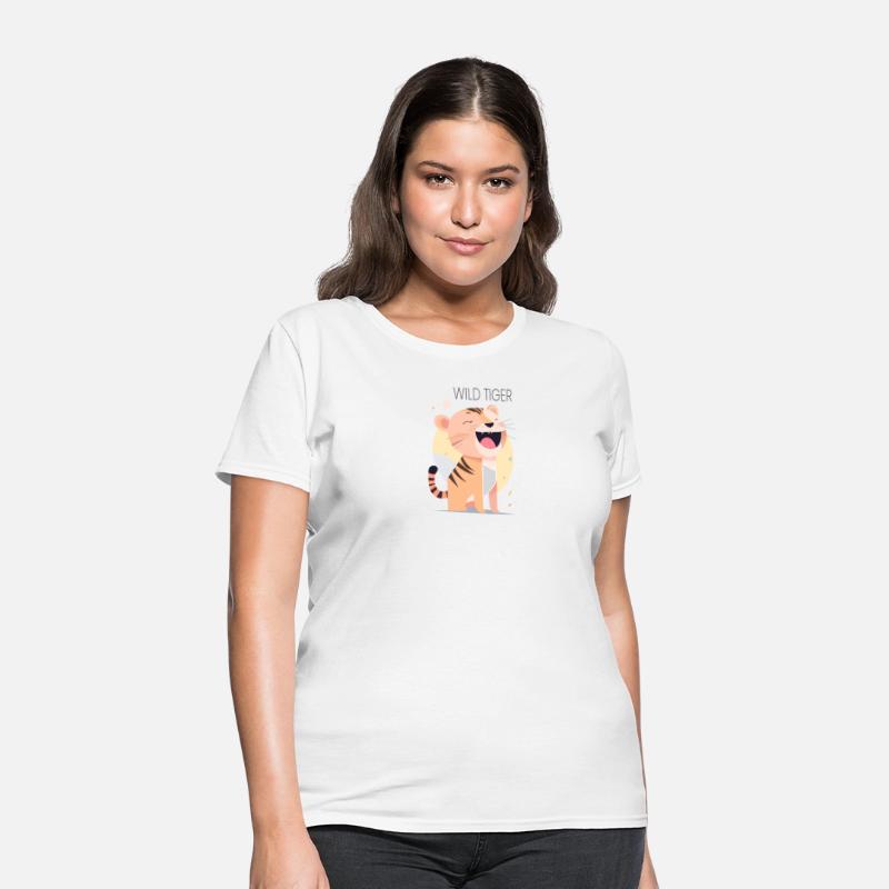 Wild Tiger roar Bauhaus Style