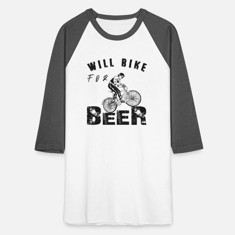 Will Bike for Beer Funny for Bike Lovers Cycling
