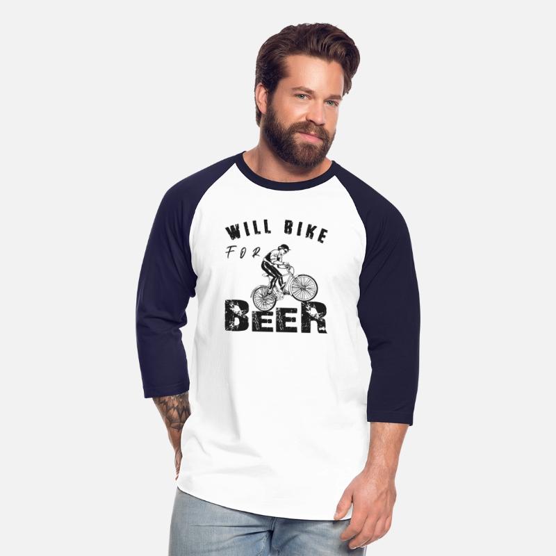 Will Bike for Beer Funny for Bike Lovers Cycling