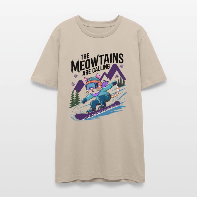 winter feline snowboarding adventure