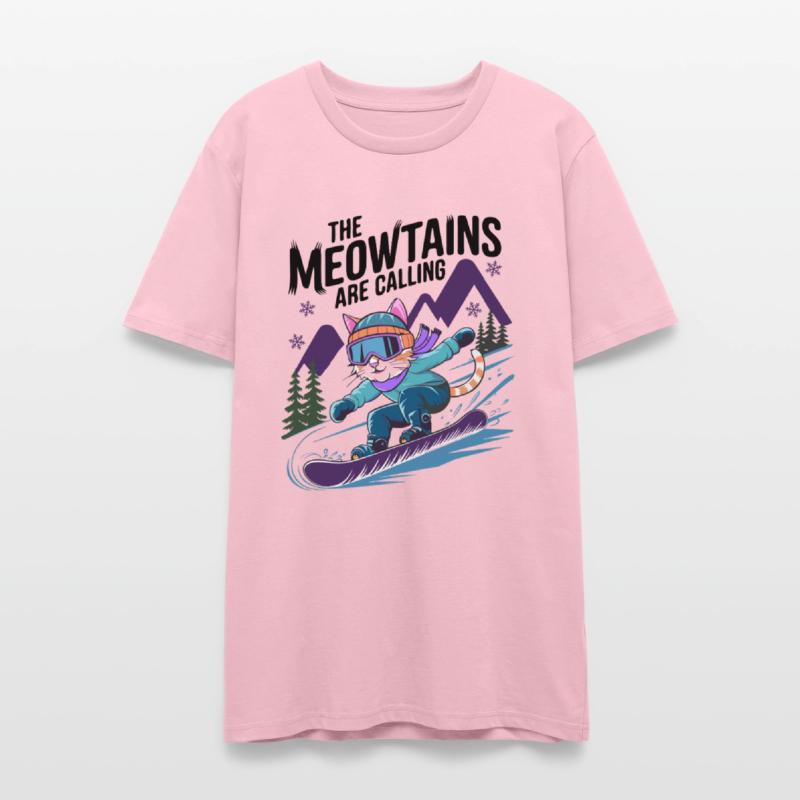 winter feline snowboarding adventure