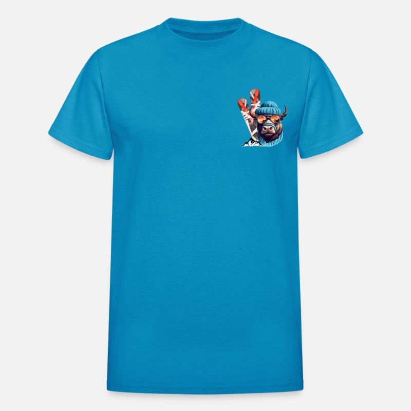 Winter sports, Ricky's Skis, the skiing Bull