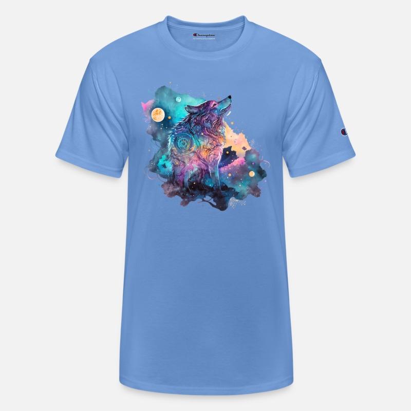 Wolf Print, Cosmic Wolves, Animal Print, Cosmos