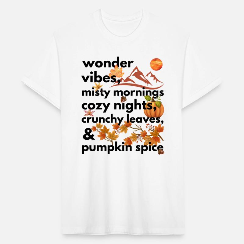 wonder vibes misty mornings cozy nights crunchy