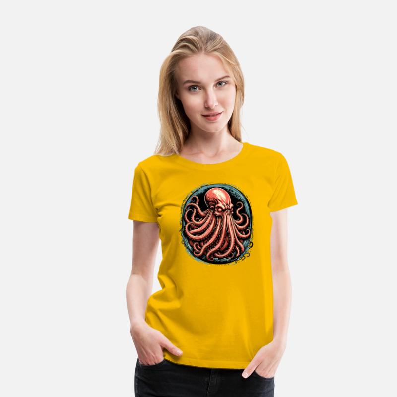 Wrathful Kraken Emerging from the Deep