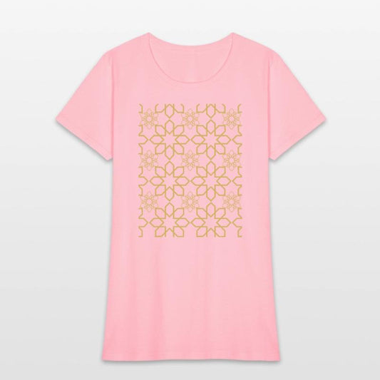 Yellow Gold Geometric T-Shirt